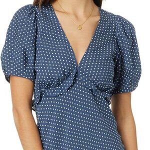 Madewell Polka Dot Mini Dress Size 6